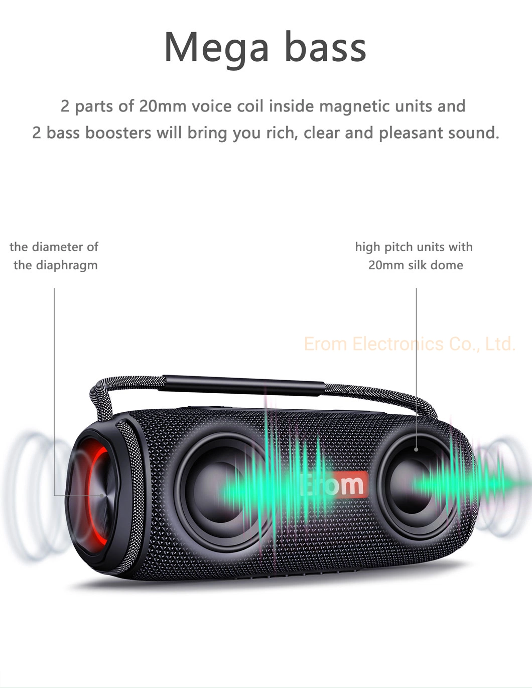 New Products Wholesale Professional HiFi Mini Radio FM Retro Vintage USB Smart Computer Subwoofer Stereo Bluetooth Wireless Speaker